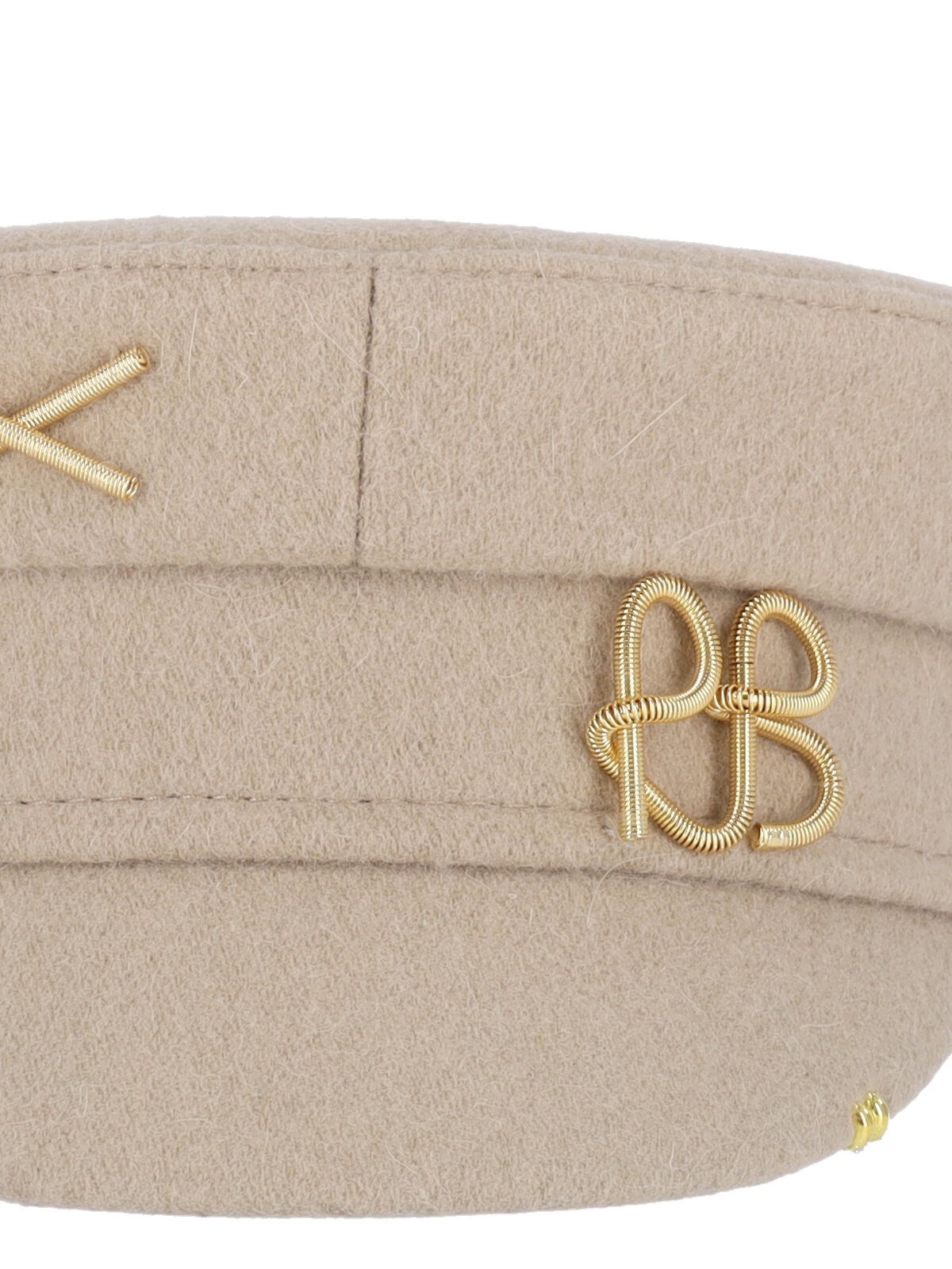 'BAKER BOY' WOOL BLEND HAT - 3