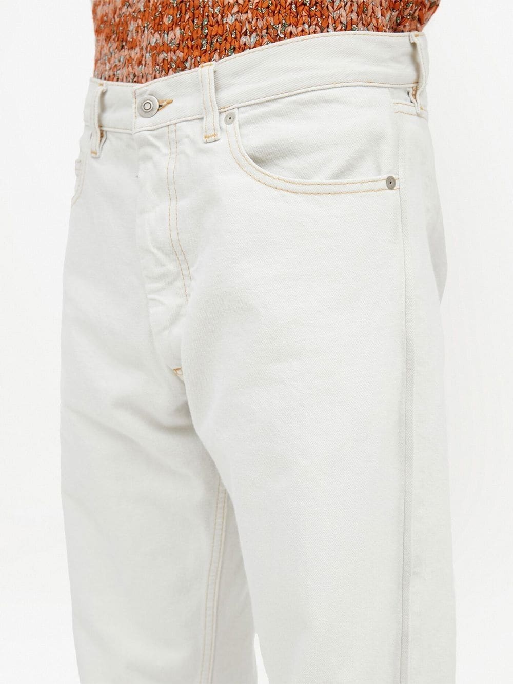straight-leg mid-rise jeans - 6