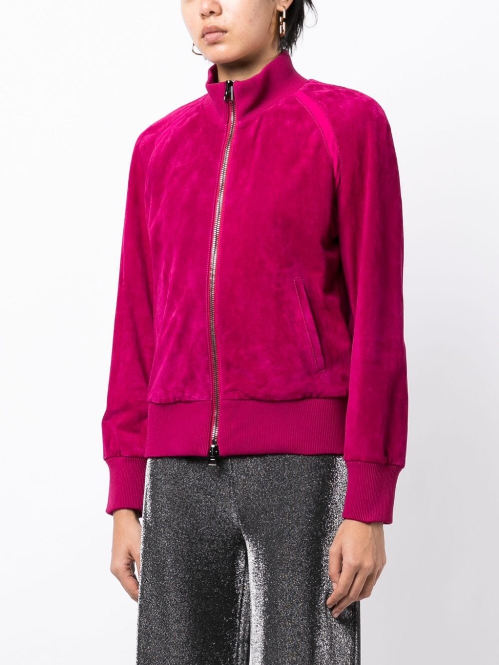 velvet track jacket - 3