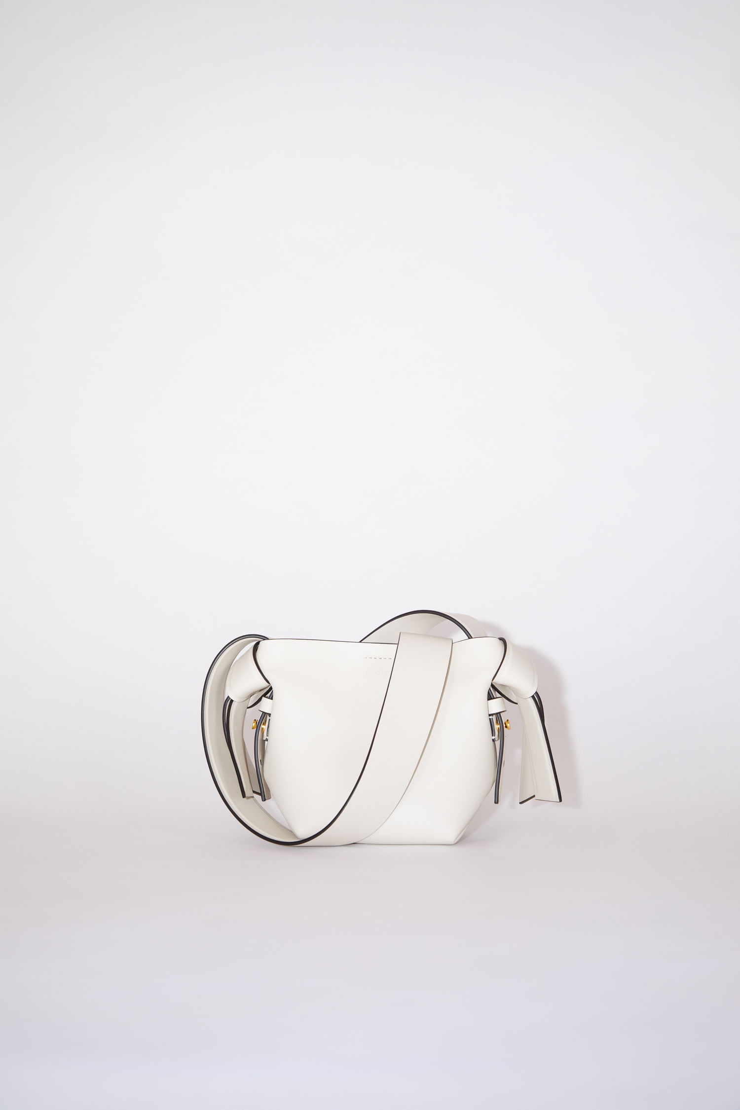 Micro shoulder bag - White/black - 1