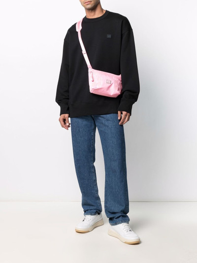 Acne Studios logo-plaque crossbody bag outlook