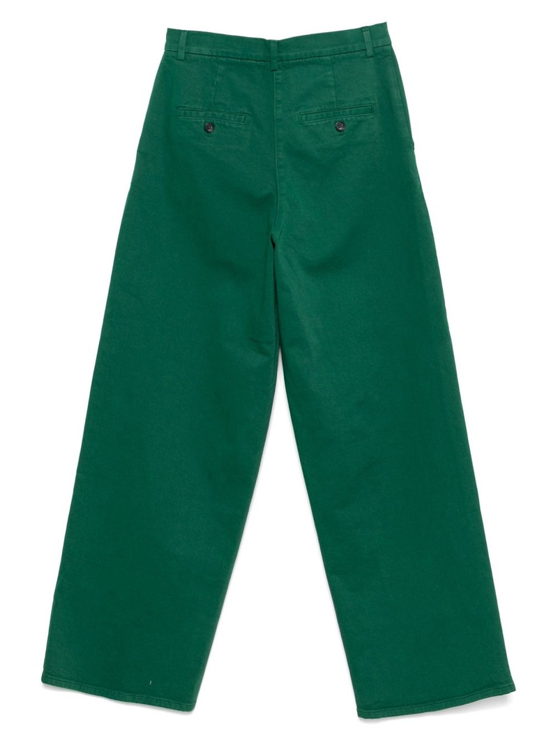 N°21 twill-weave trousers outlook