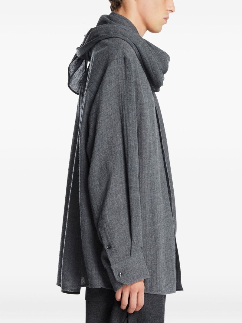 detachable scarf george shirt 4