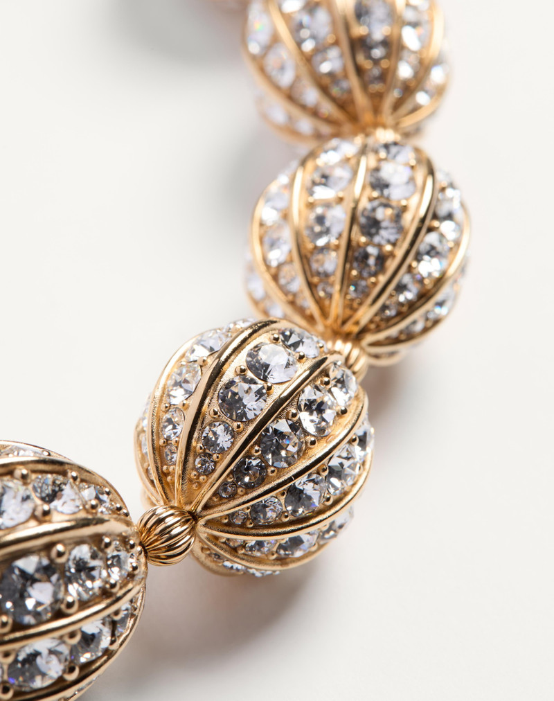 POETIQUE DES GOUTTES METAL AND SWAROVSKI® CRYSTAL NECKLACE 3