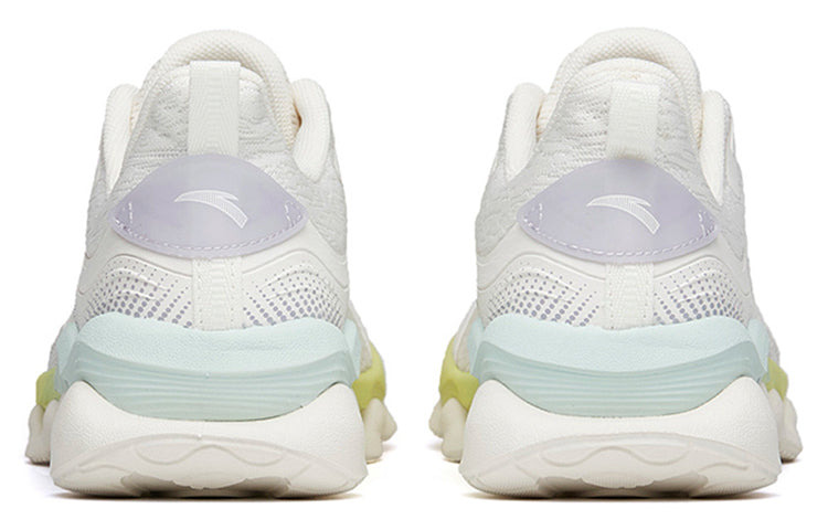 (WMNS) ANTA Running Series Sneakers 'White Green Blue' 122215555-4 - 4