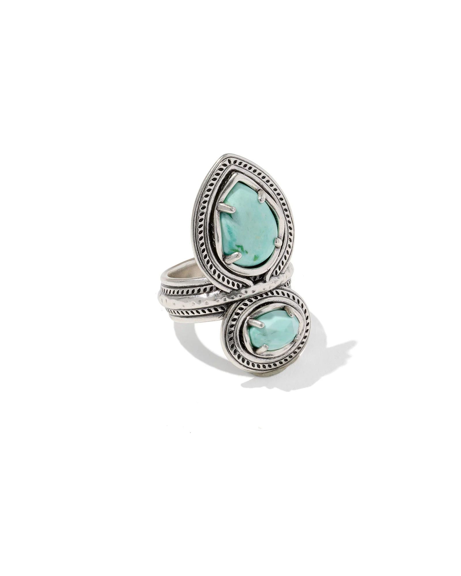 Tedi Vintage Silver Band Ring - 1