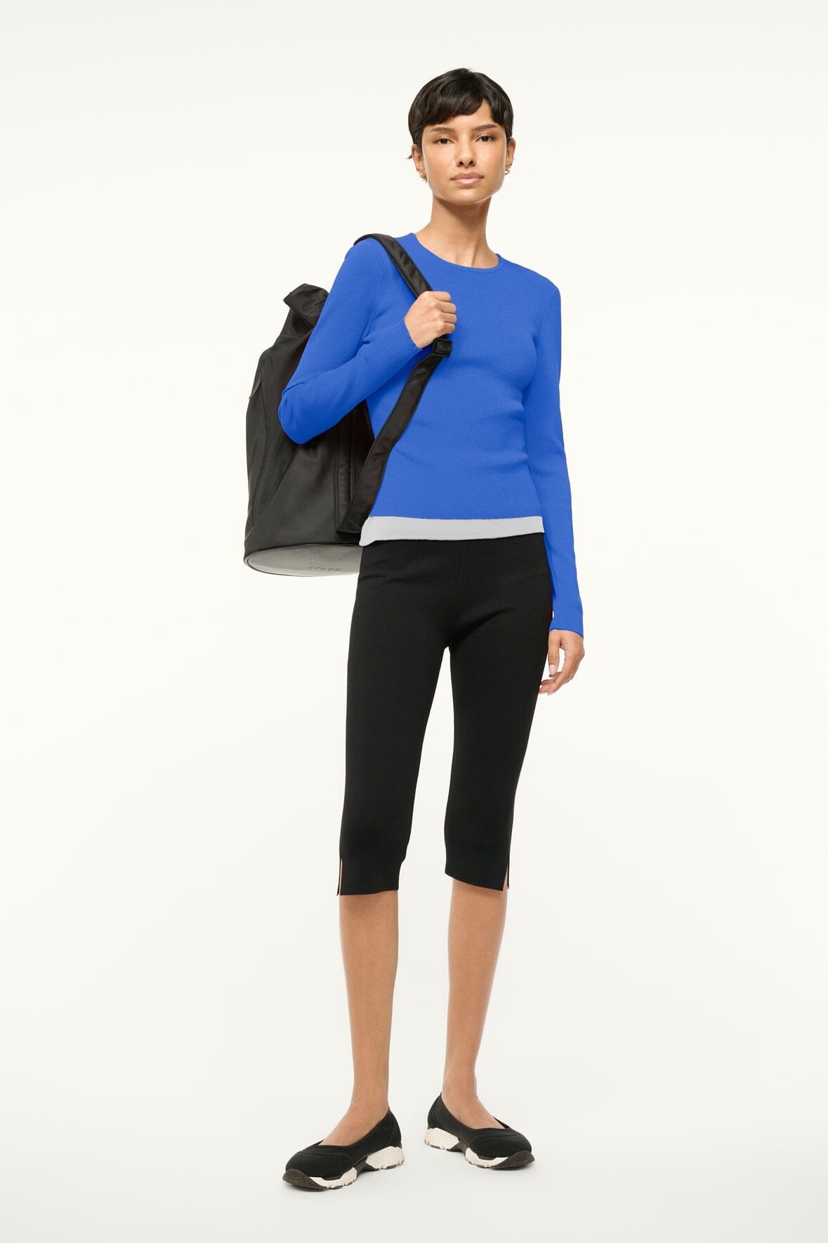 STAUD SALINAS TOP DEEP SEA WHITE - 4
