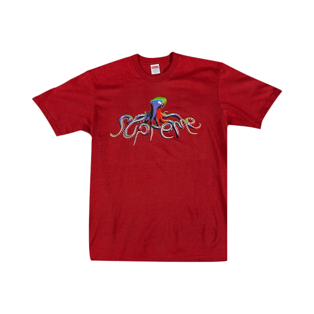 Supreme Tentacles T-Shirt 'Brick' - 1