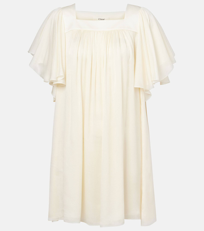 Ro33 silk minidress - 1