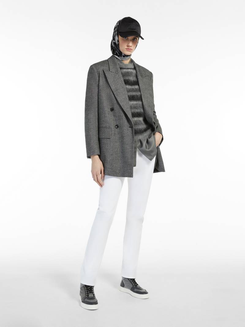 Max Mara CAPRILE Stretch cotton boyfriend jeans outlook