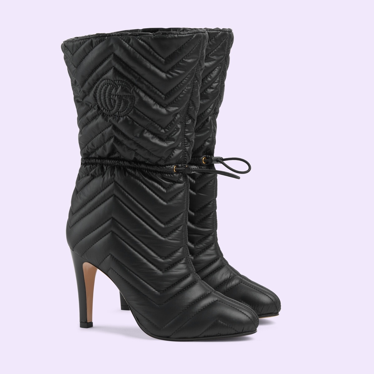 Women's GG matelassé boot - 2