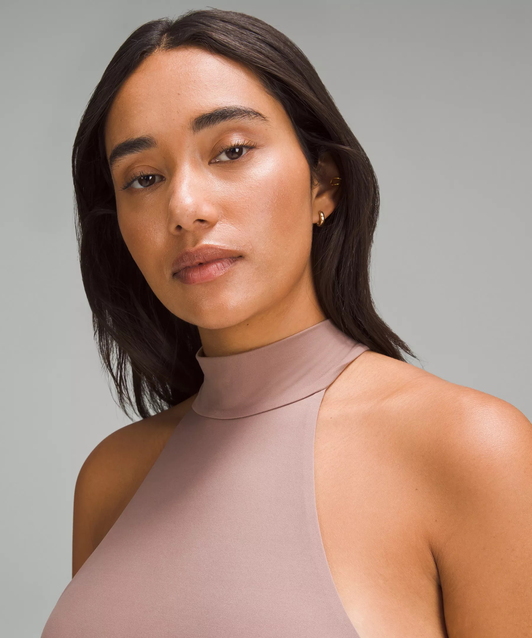 Wundermost Ultra-Soft Nulu Mockneck Sleeveless Bodysuit - 3