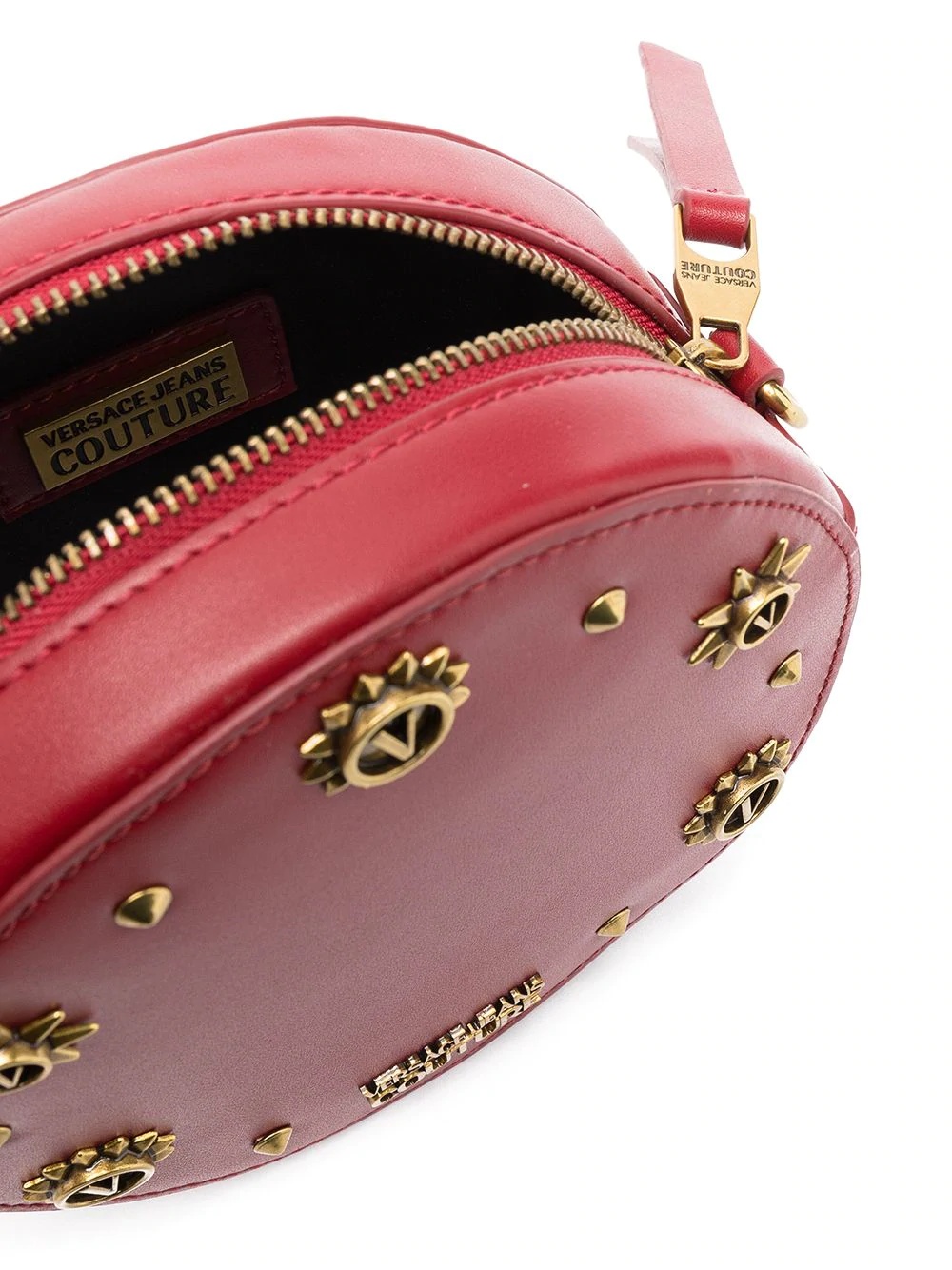 embellished round crossbody bag - 5