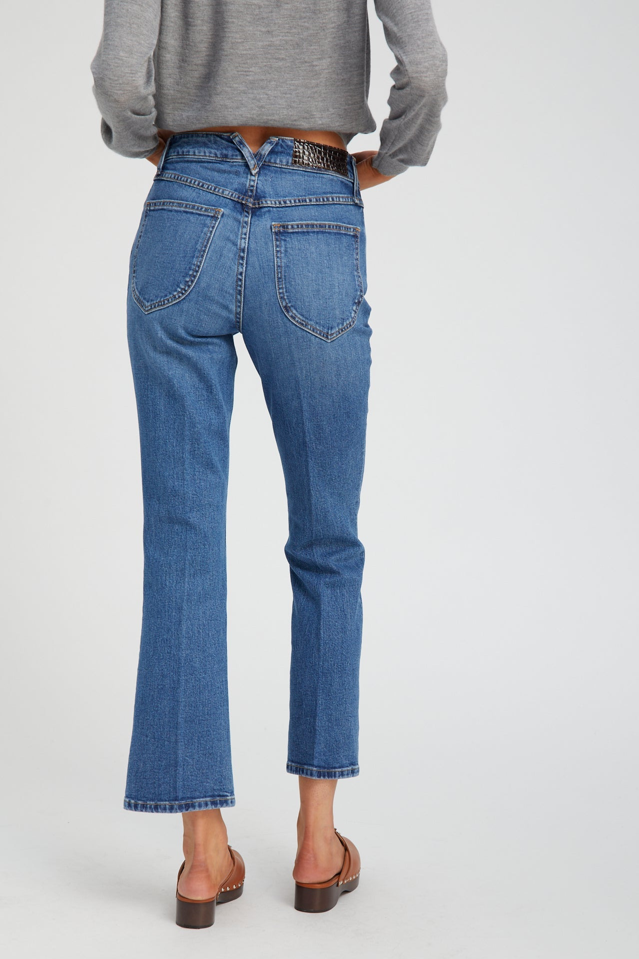 CHARLOTTE ANKLE FLARE DENIM - 5