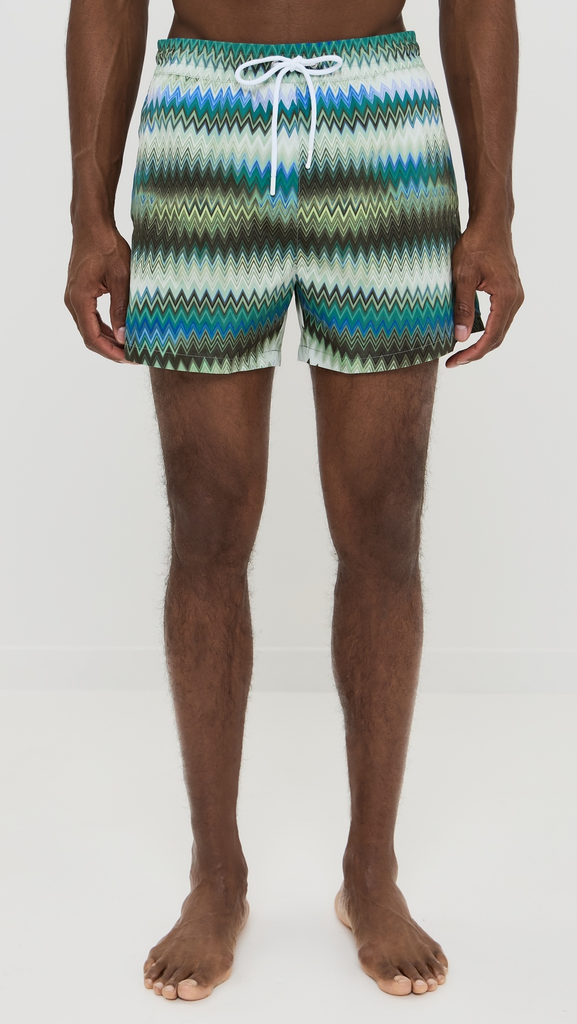 Medium Length Swim Shorts 4.25" - 6