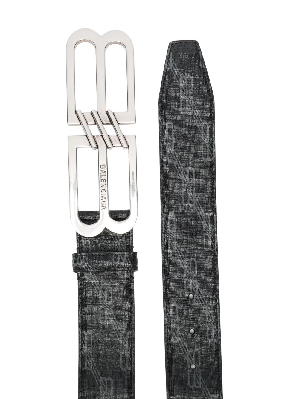 BB logo buckle belt - 2