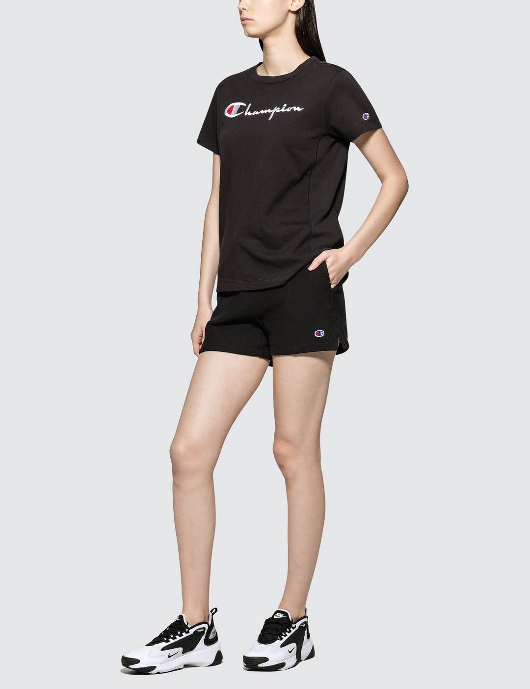 Logo Script Logo Short Sleeve T-shirt - 4