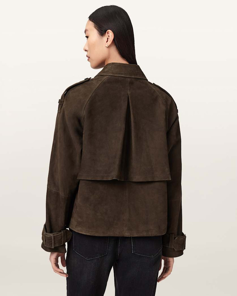REYA CROPPED SUEDE MAC 6