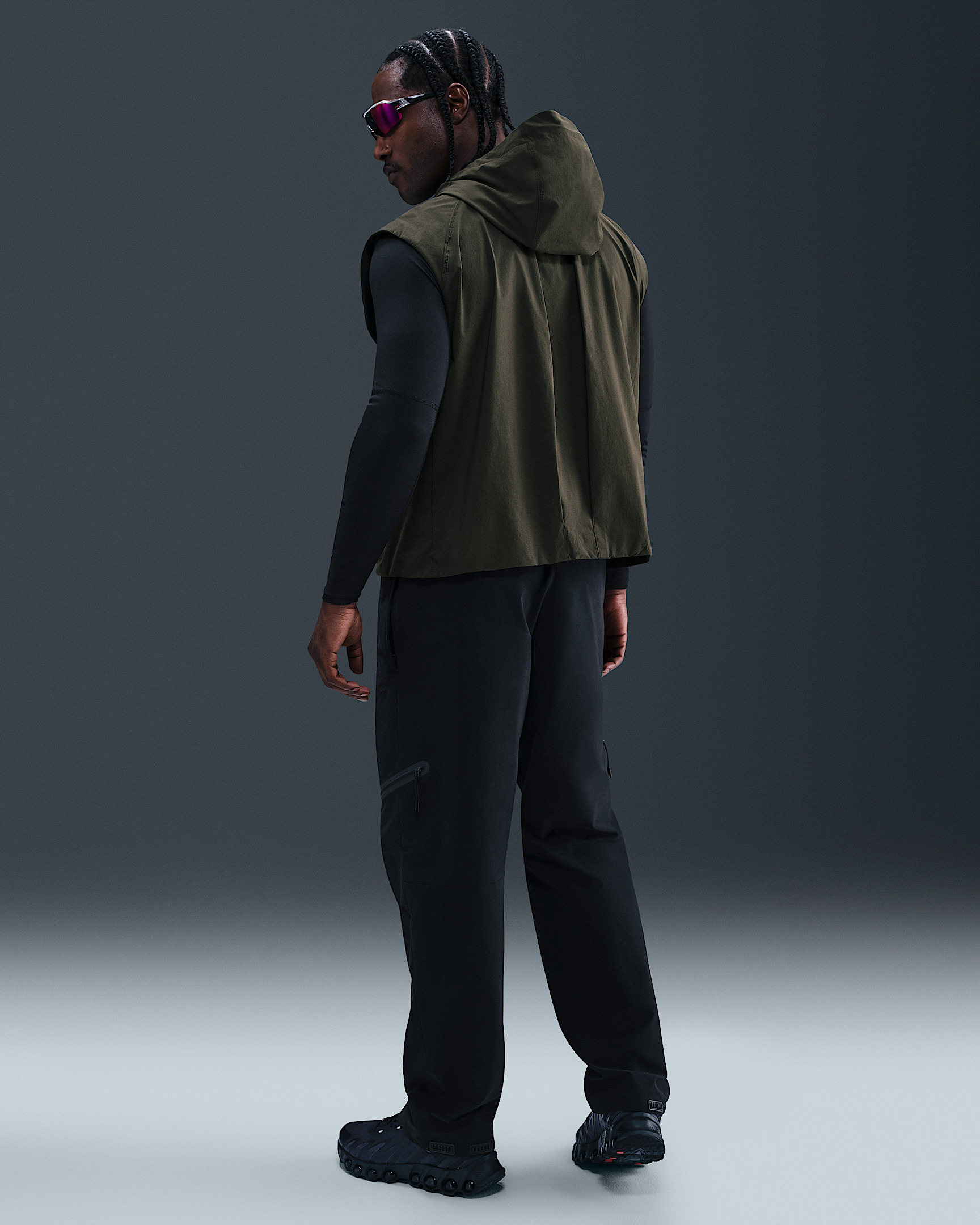 Nike Tech Men's Dri-FIT Woven Windrunner Vest - 5