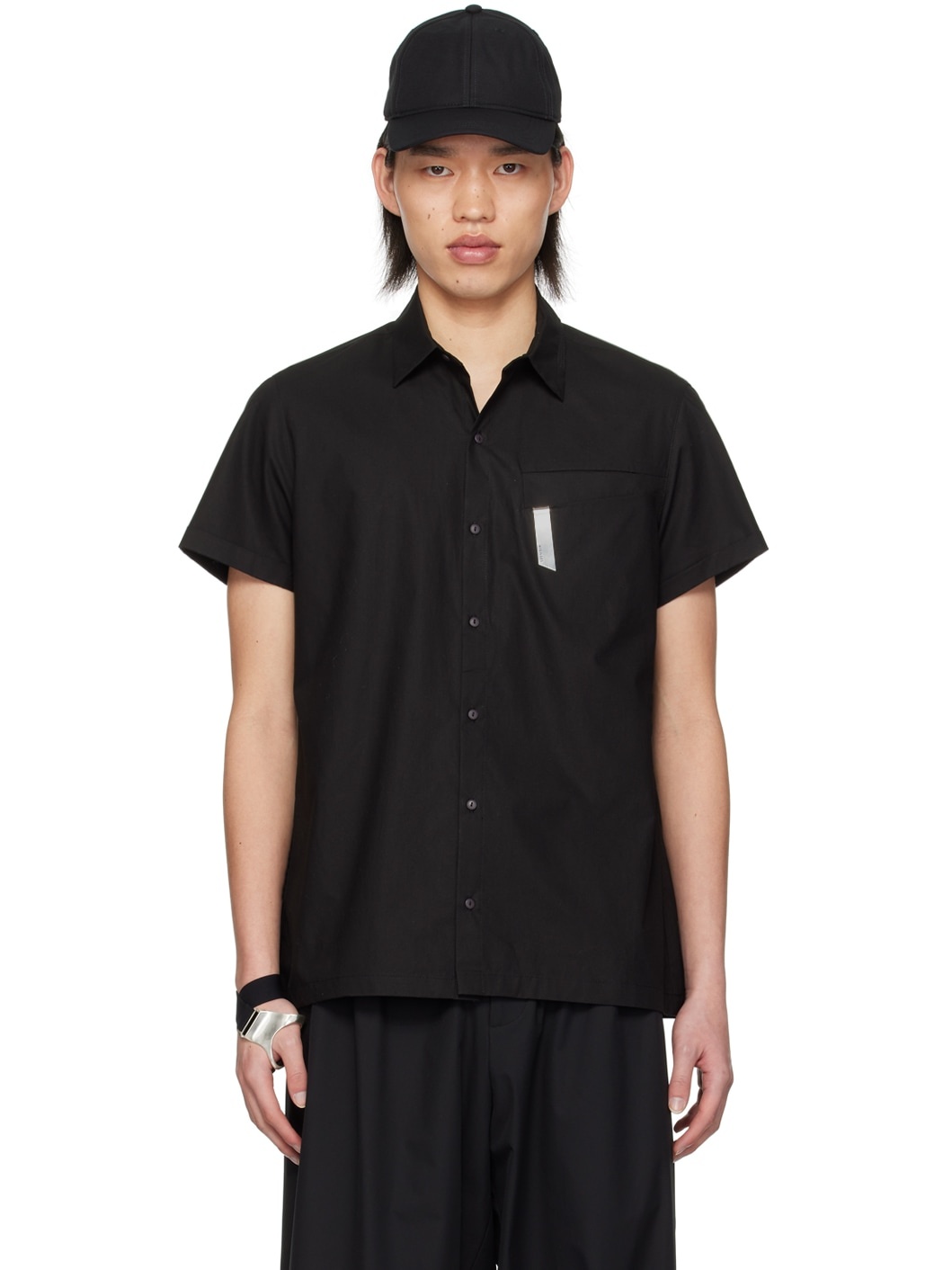 Black Pin Shirt - 1