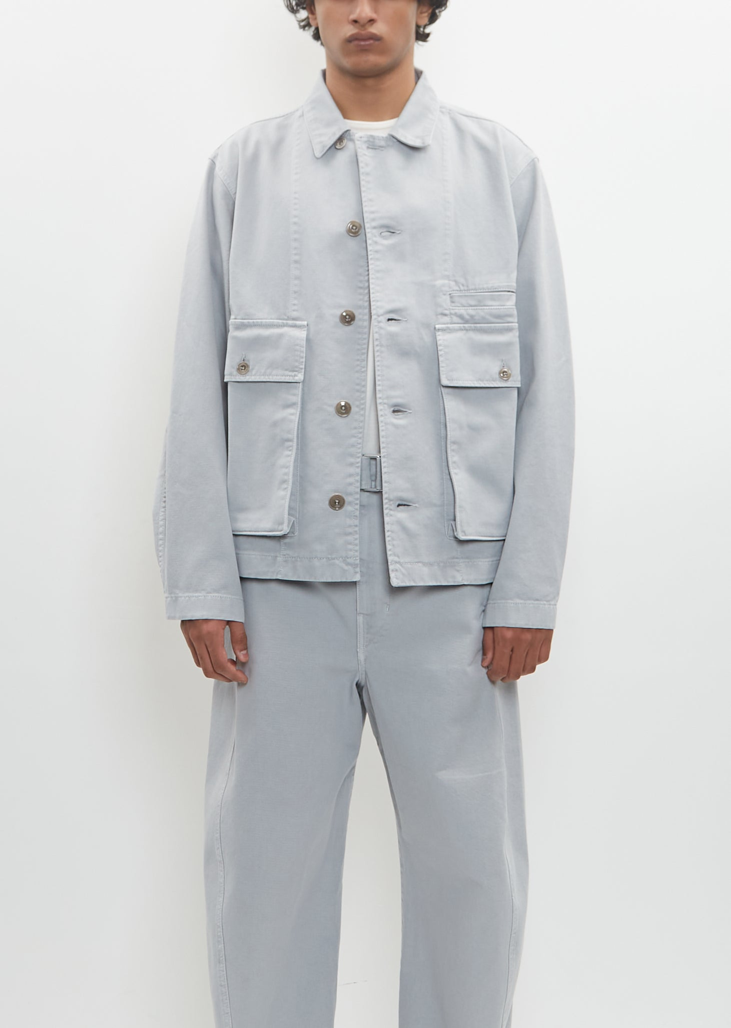 Denim Boxy Jacket - 1