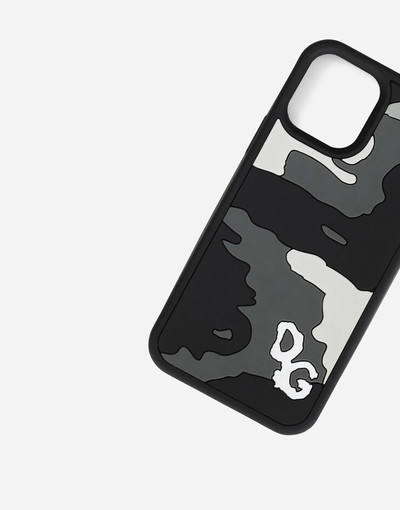 Dolce & Gabbana Camouflage rubber iPhone 12 Pro cover outlook