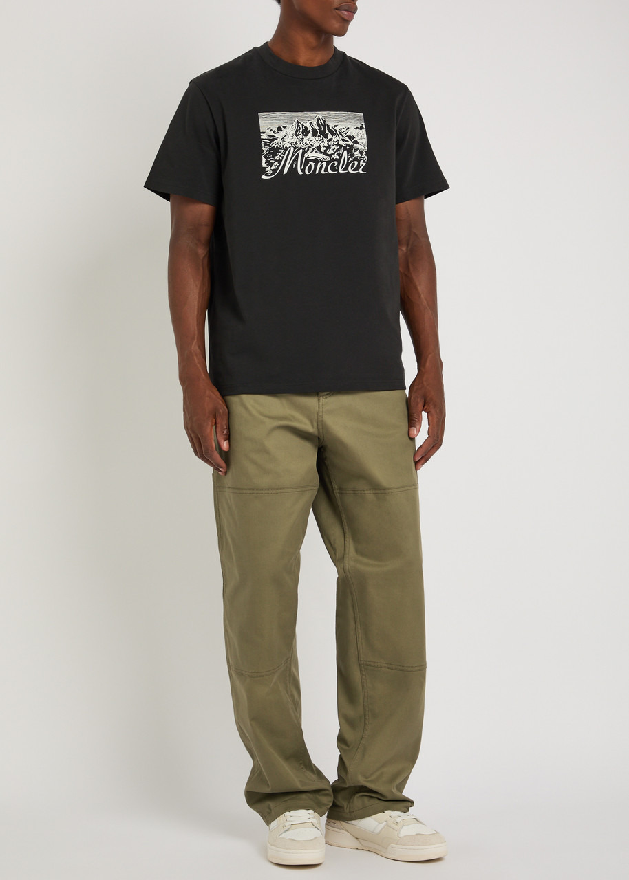 Moncler Stretch-cotton Cargo Trousers - 4