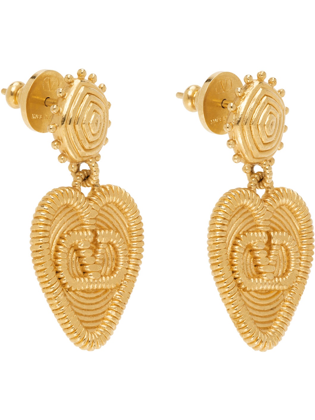 Fil Perdu Metal Earrings - 2