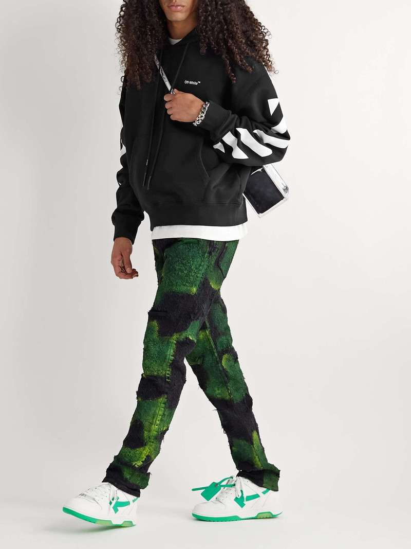 Off-White Logo-Print Cotton-Jersey Hodie outlook