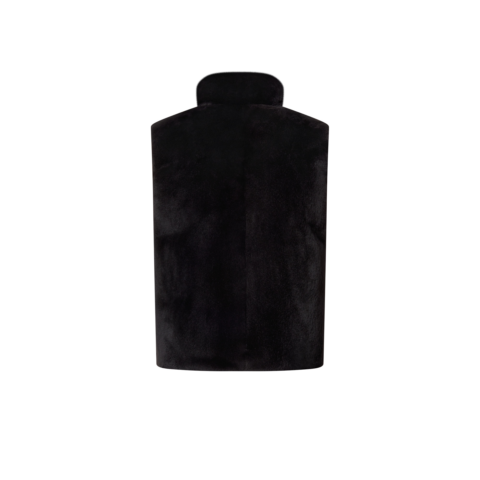 Reversible Mink Gilet - 4