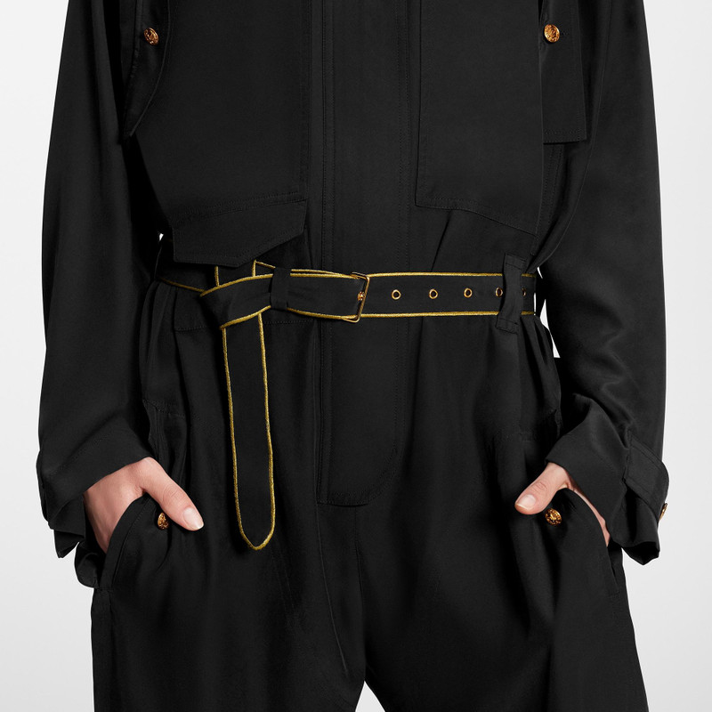 Fluid Silk Utility Jumpsuit 4