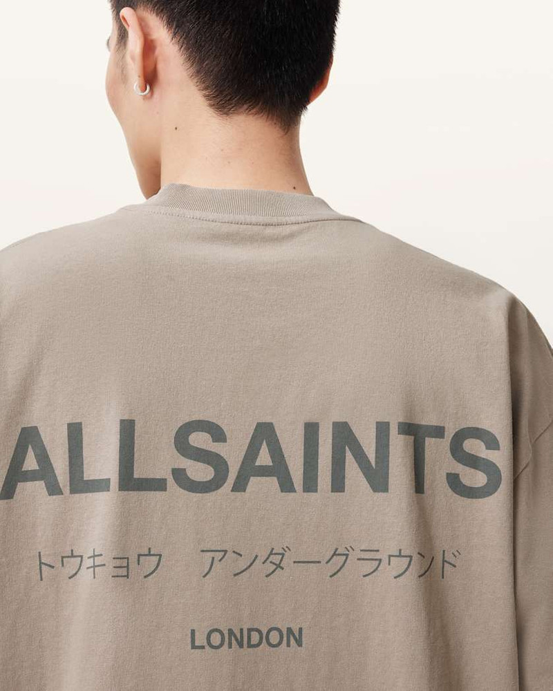 UNDERGROUND OVERSIZED CREW NECK T-SHIRT 4
