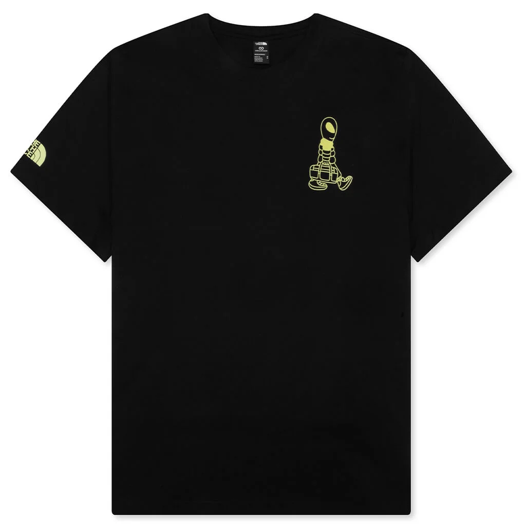 ALIEN RELAXED S/S GRAPHIC TEE - BLACK - 1