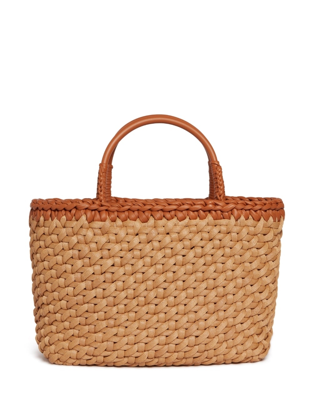 Icon large raffia tote bag - 3