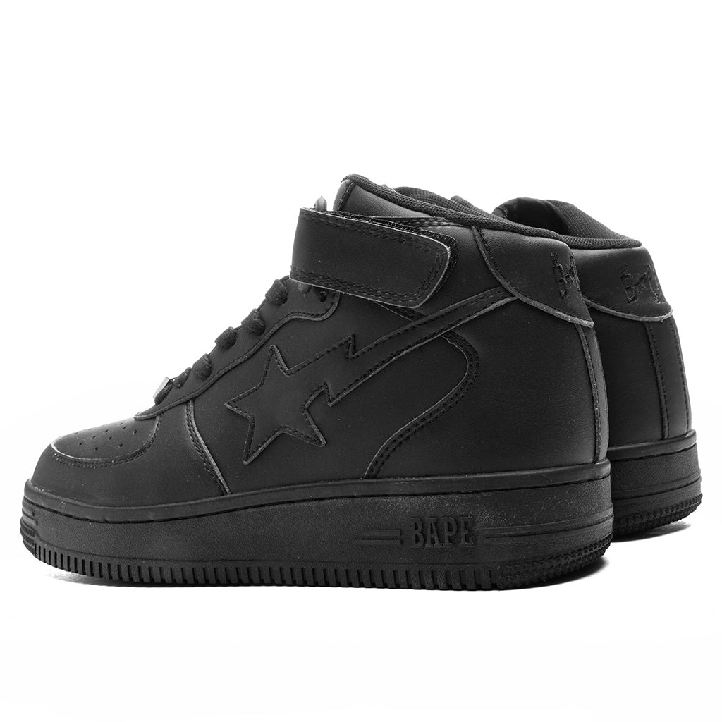 BAPE STA 1 MID - BLACK/BLACK - 3
