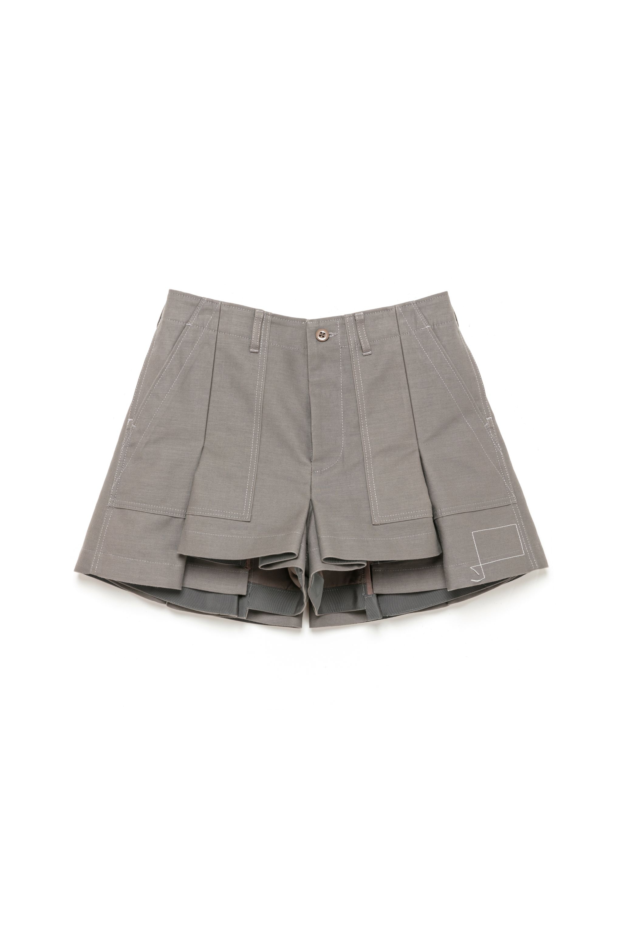 国内より1WEEK【sacai】WTAPS Cotton Back Satin Shorts sacai WTAPS Cotton Back Satin Shorts | REVERSIBLE