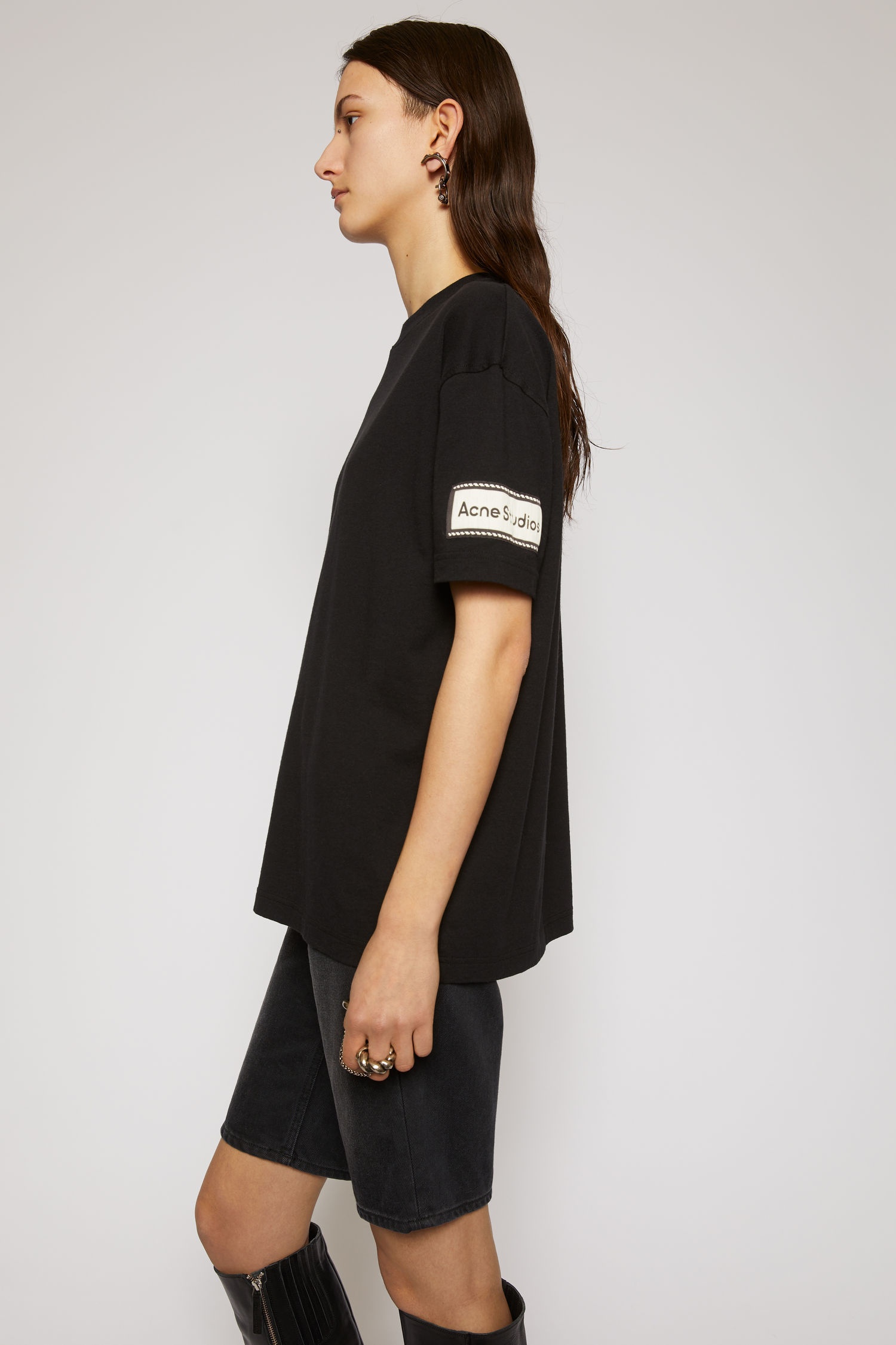 Logo-label t-shirt black - 3