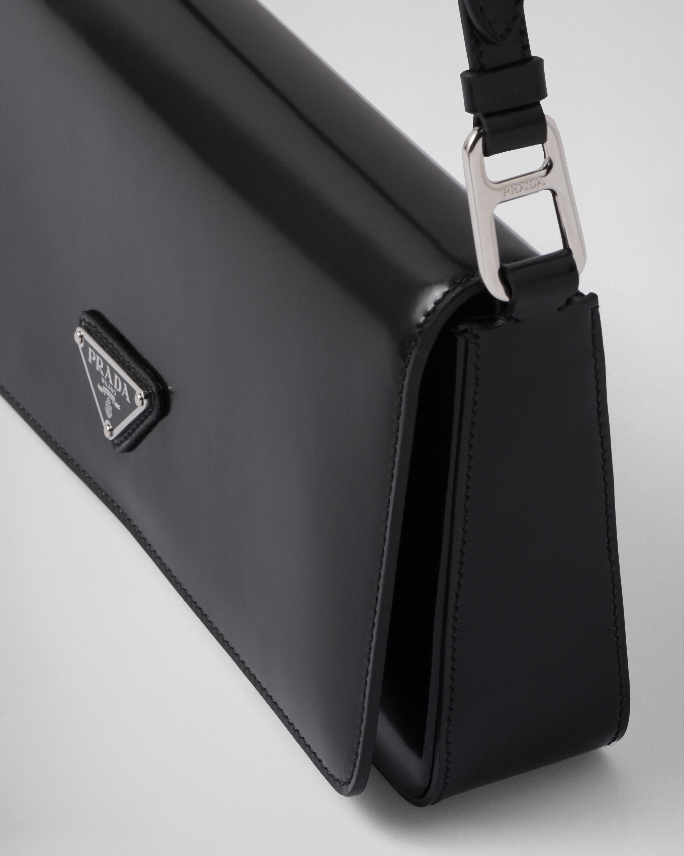Brushed leather Prada Femme bag - 7