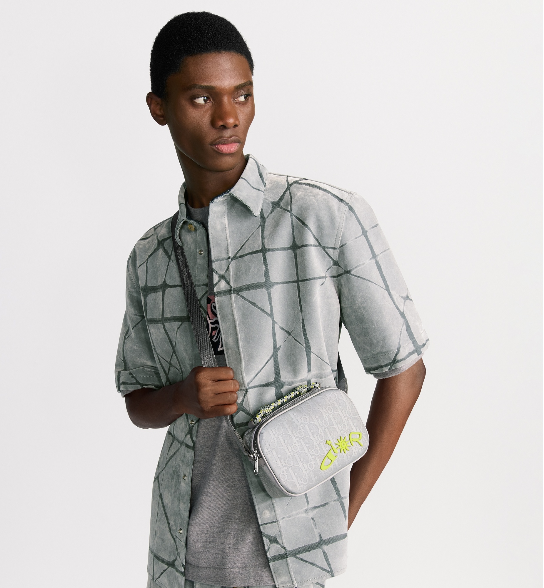 Mini DIOR AND LEWIS HAMILTON Zipped Bag - 2
