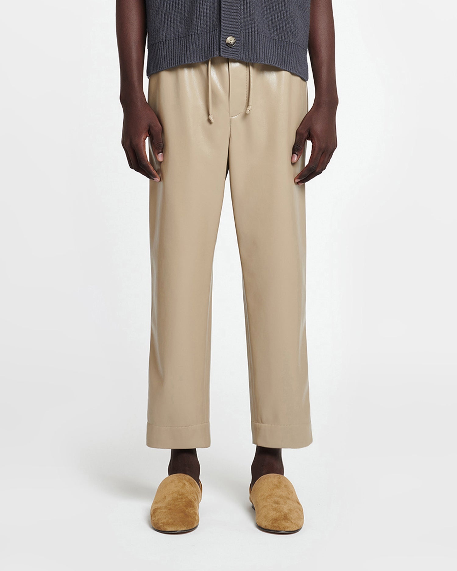 Okobor™ Alt-Leather Relaxed Pants - 2