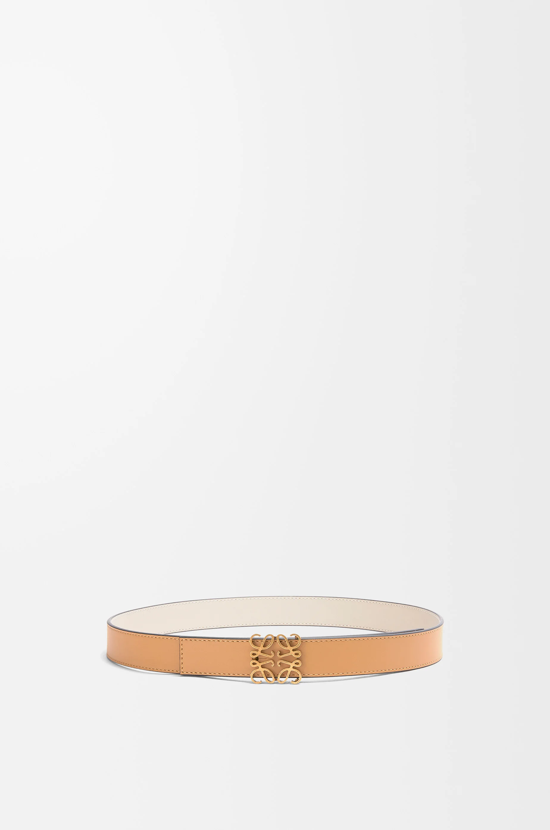 Reversible Anagram belt in smooth calfskin - 1