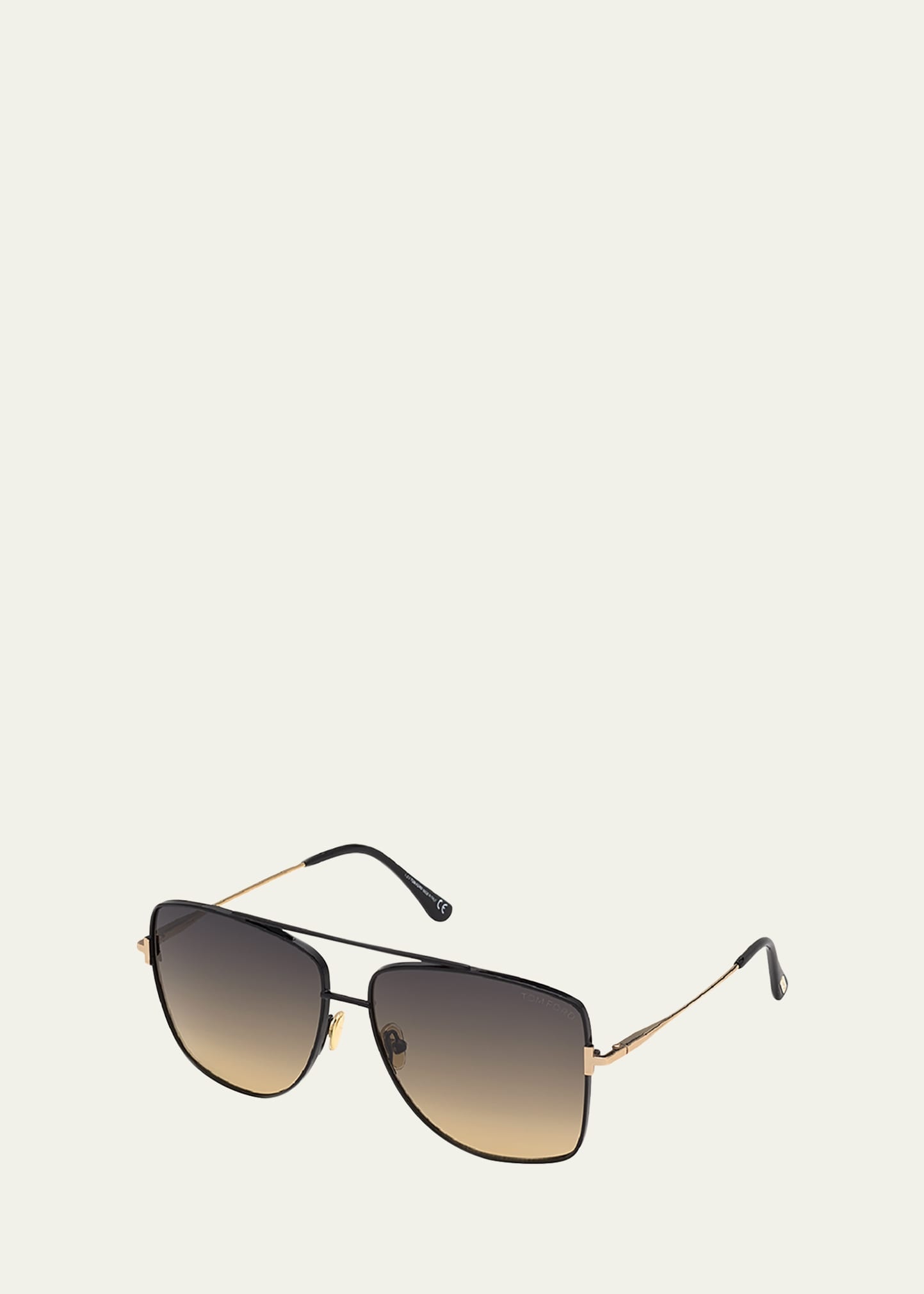 Reggie Metal Aviator Sunglasses - 2