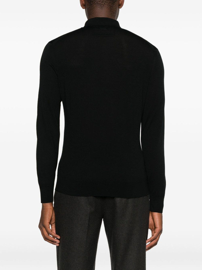 long sleeve polo shirt 4
