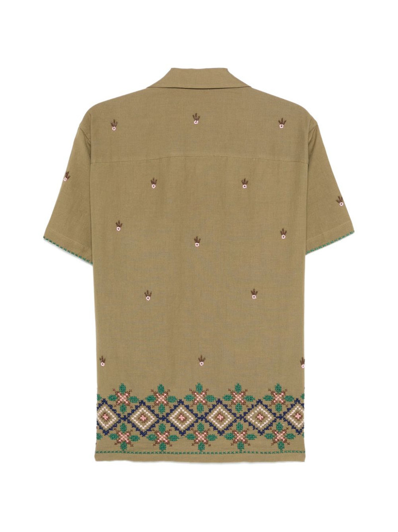 baziszt hem-embroidered shirt outlook
