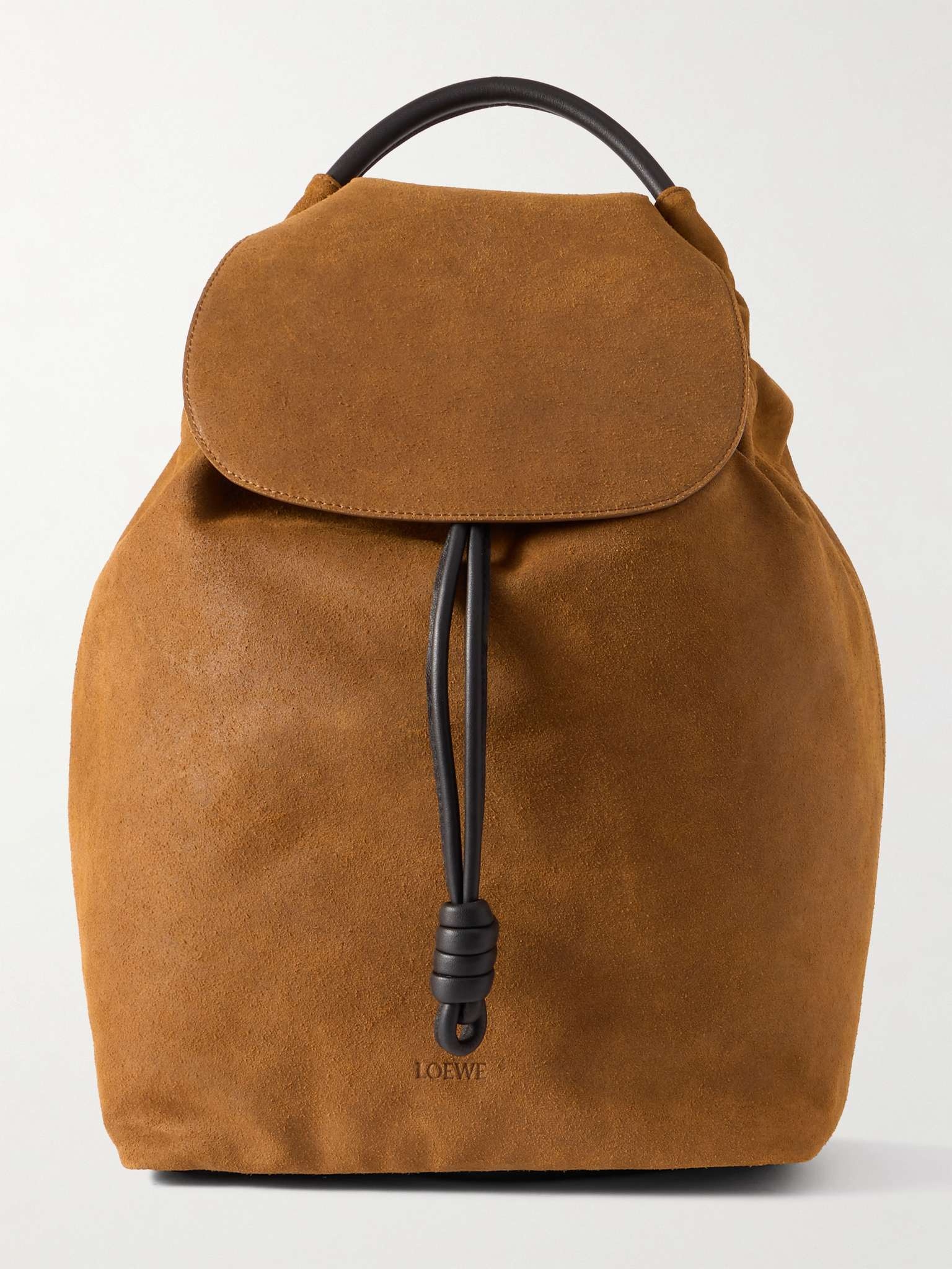 Flamenco Suede and Leather Backpack - 1