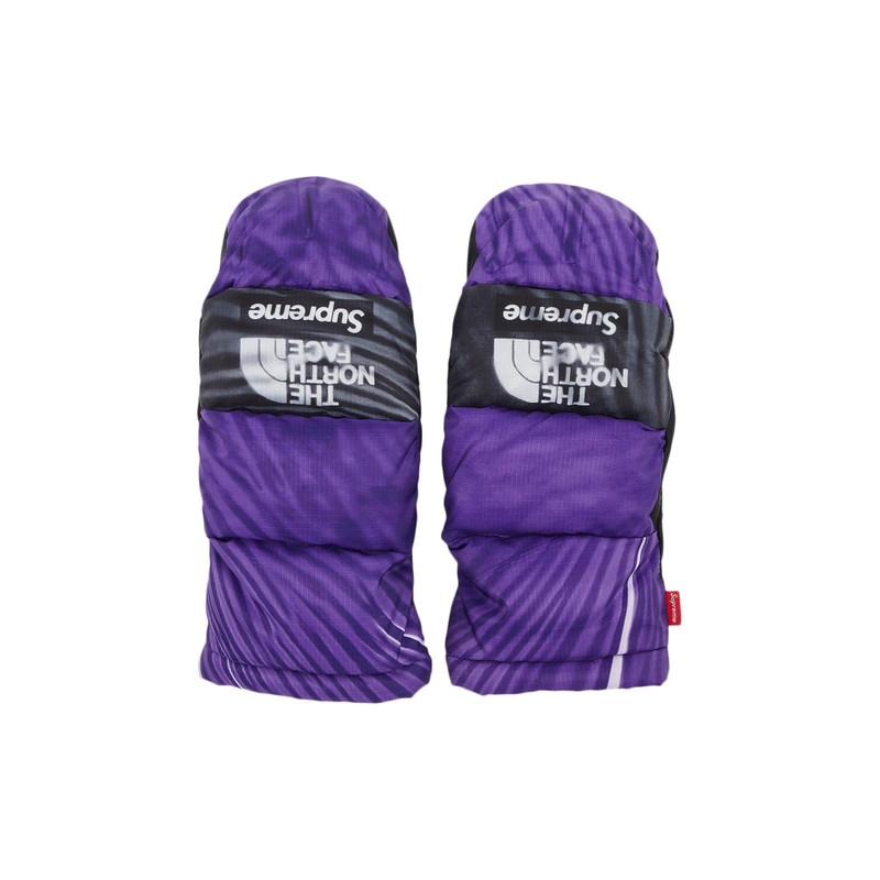 Supreme x The North Face Printed Montana Mitt 'Purple' - 1