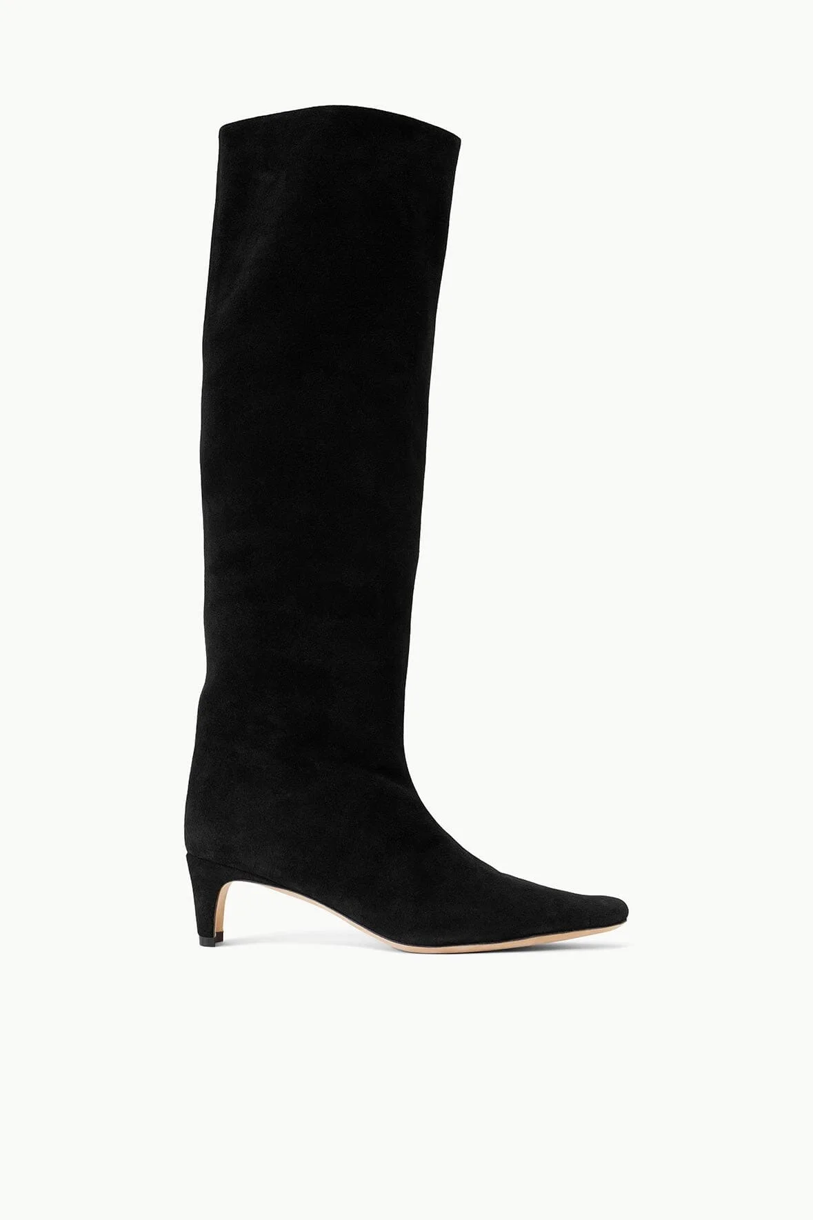 STAUD WALLY BOOT BLACK SUEDE - 1
