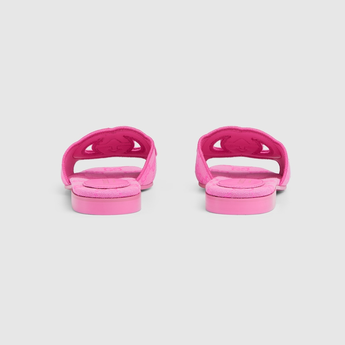 Women's Interlocking G slide sandal - 4