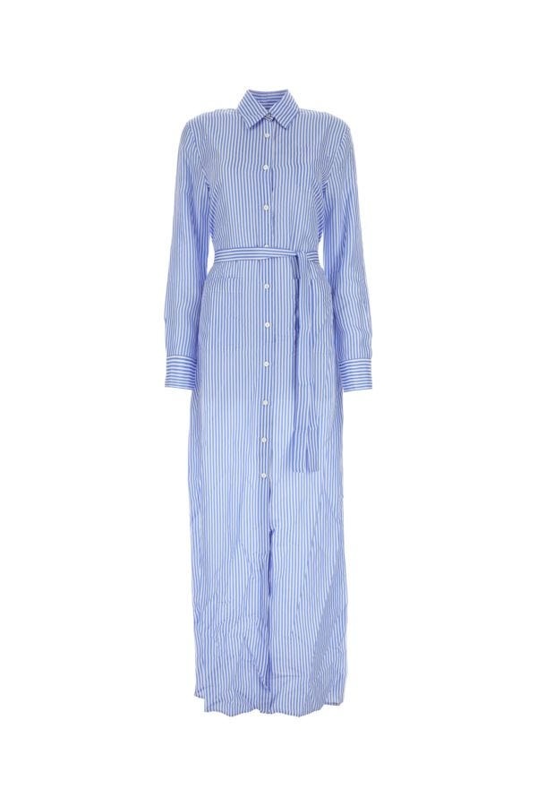 ワンピース Prada Printed Silk Shirt Dress Prada Printed Silk Shirt Dress (PRADA/ワンピース) PRINTED