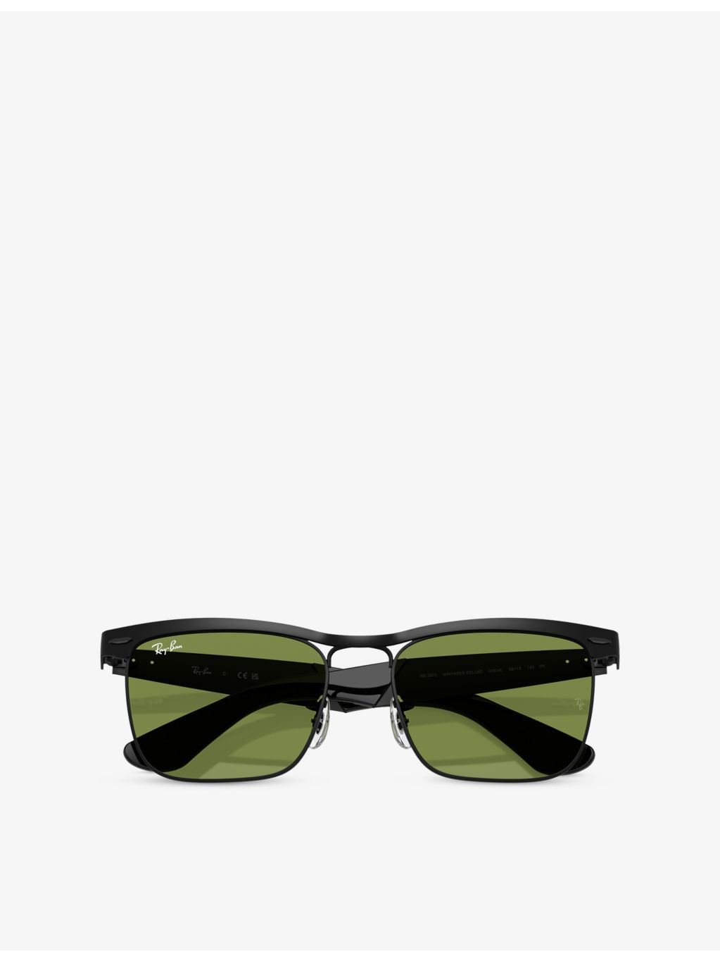 RB3875 Wayfarer Deluxe Square-Frame Metal Sunglasses - 4